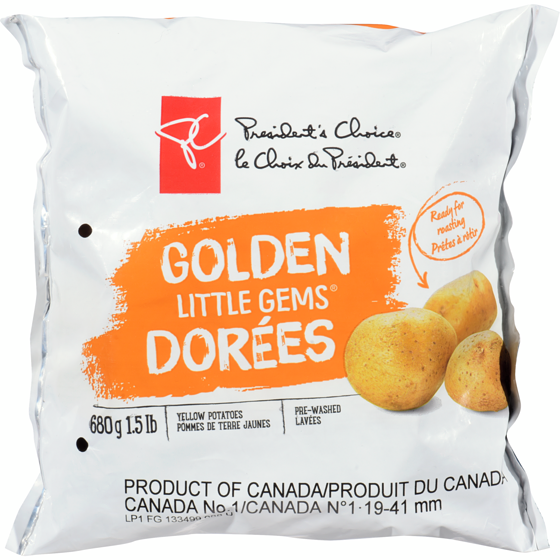 le Choix du Président Mini-pommes de terre jaunes  0.68 kg, 0,66 $/100g