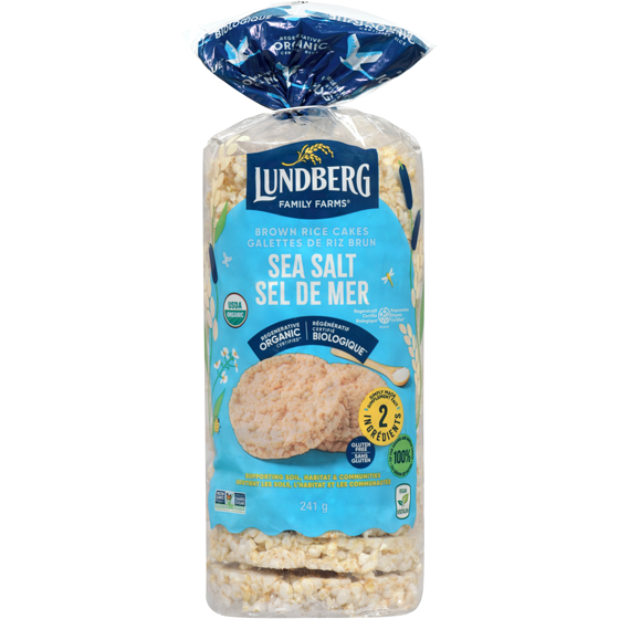 Lundberg Organic Rice Cakes, Salted 241 g, $3.32/100g