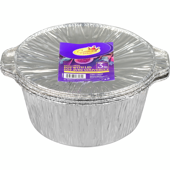 Crown Small Heavy Duty Pot With Lid 1 ea, $6.49/1ea