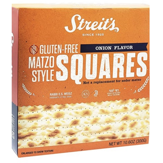 Streit's Matzo Style Squares, Onion Flavour 298 g, $5.03/100g