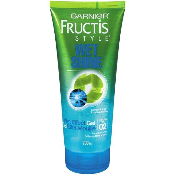 Garnier Wet Shine Wet Effect Gel Bamboo Extract 02 Strong 200 ml, $4.00/100ml