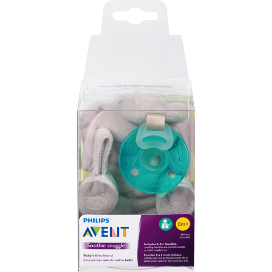 Phillips Soothie snuggle m+ 1 ea, 19,99 $/1ch