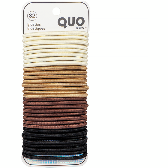 Quo Beauty Shiny Elastics Pack of 32 1 ea, $6.40/1ea