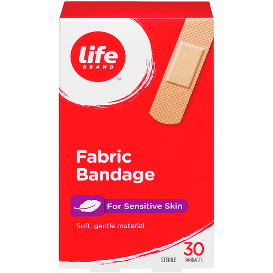 Life Brand Fabric Bandage, 30 Pack 1 ea, $4.29/1ea