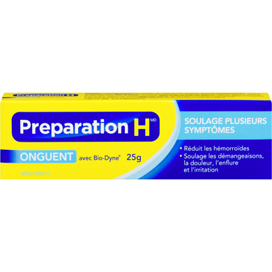 Préparation H Onguent 25 g, 35,96 $/100g