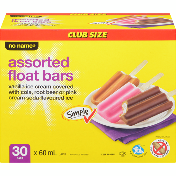 No Name Assorted Float Bars Club Size 30x60.0 ml, $0.56/100ml