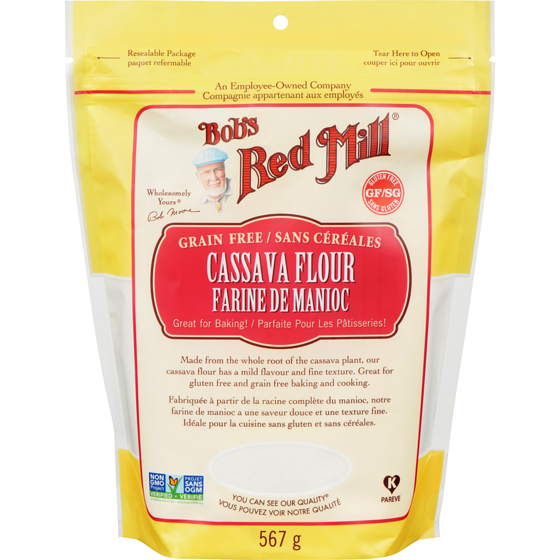 Bobs Red Mill Cassava Flour Grain Free 567 g, $2.56/100g