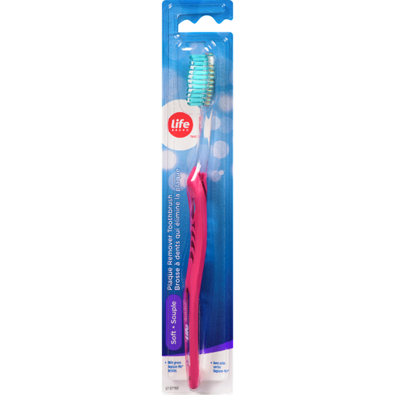 Life Brand Plaque Remover Toothbrush Soft 1 ea, $4.49/1ea