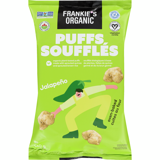 Frankie's Organic Jalapeno 140 g, $1.99/100g