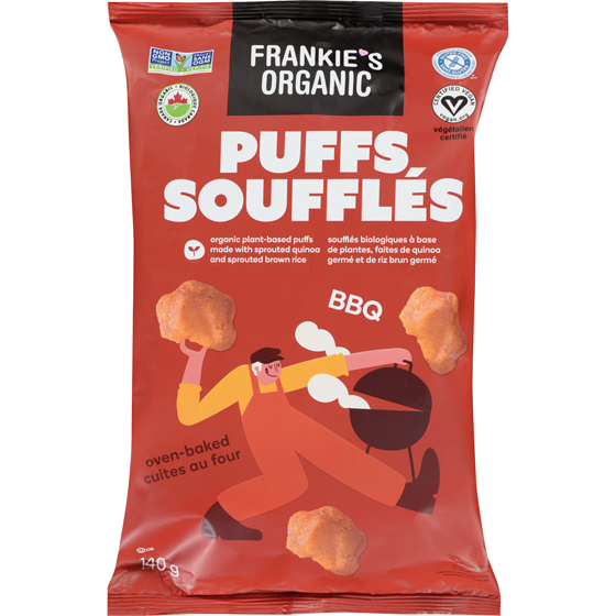 Frankie's Organic BBQ 140 g, $1.99/100g