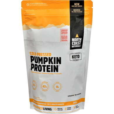 North Coast Naturals Pumpkin Protein      340 g, $7.35/100g