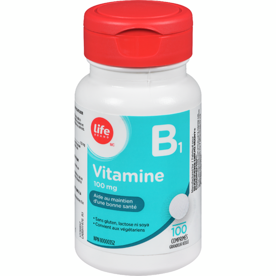 Life LB VITAMINE B1 100 MG 100 ea, 0,06 $/1ch