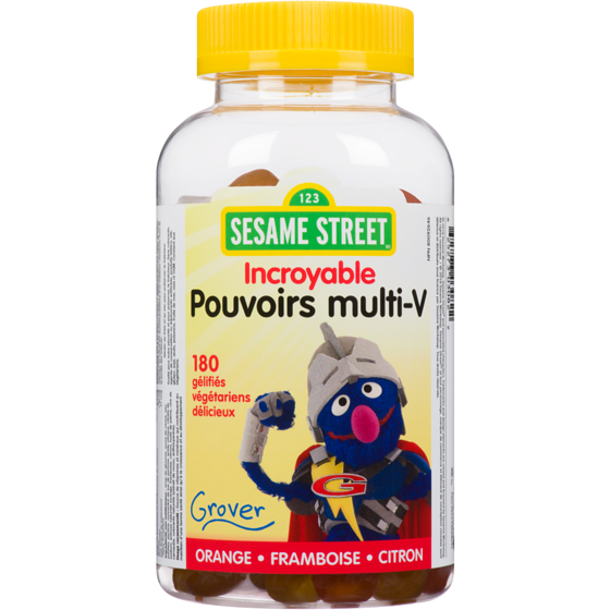 Sesame Street Vitamins, Incredible Power Multi Vegetarian Gummies 180 ea, $0.13/1ea