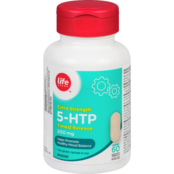 Life Brand Extra Strength 5 Htp, 200Mg, 60 Timed Release Tablets 60 ea, $0.22/1ea