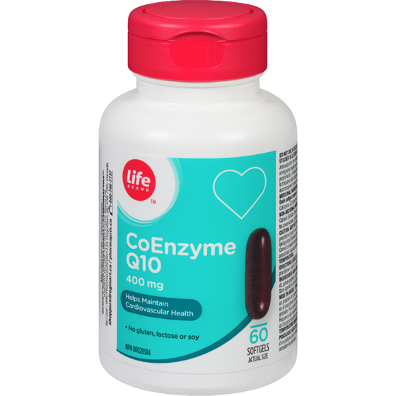 Life Brand Coq10, 400Mg, 60 Softgels 60 ea, $0.88/1ea