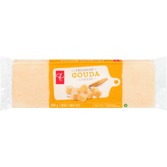 President's Choice Gouda Cheese 400 g, $1.70/100g