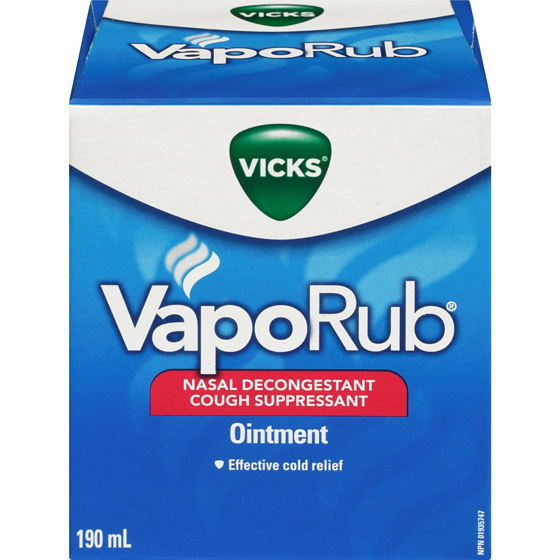 Vicks VapoRub Ointment 190 ml, $9.99/100ml