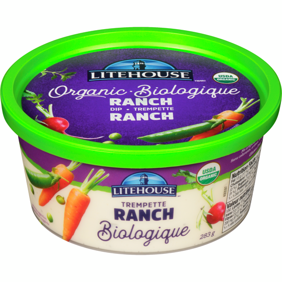 Litehouse Dip Organic Ranch 283 g, $1.94/100g