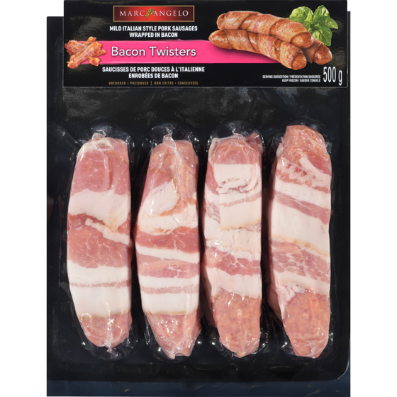 Marcangelo Frozen Twisters Jumbo Sausage 500 g, $1.40/100g