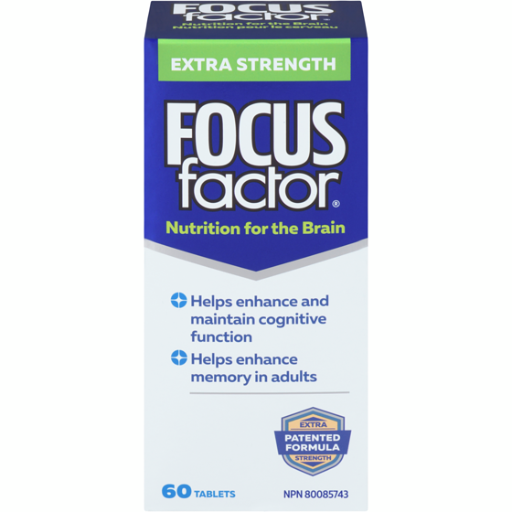 Focus Factor Extra Strength Nutrition For The Brain 60 ea, $0.70/1ea