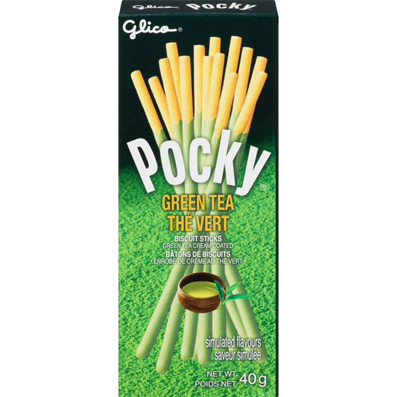 Glico GLICO POCKY THE VERT 40 g, 4,23 $/100g