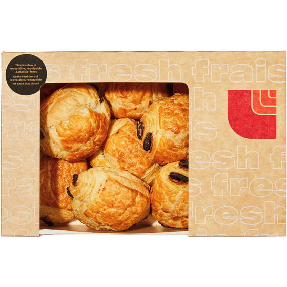 null Chocolatine Mini Croissants In Clamshell, Pack of 10 306 g, $1.47/100g