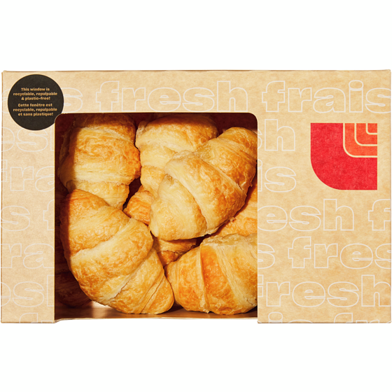 null Mini Croissants Nature, Emb. De 10 255 g, 1,76 $/100g