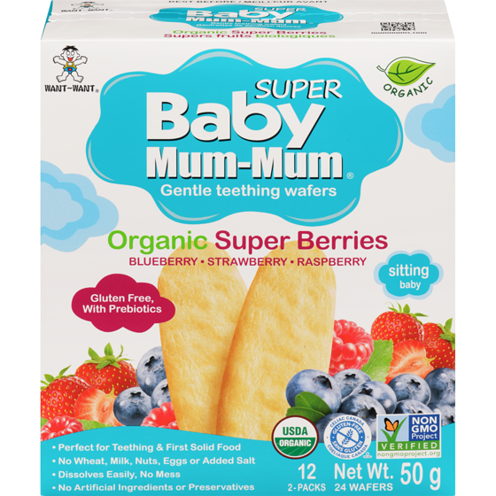 Hot Kid Mum-Mum Organic Super Berries 50 g, $5.98/100g