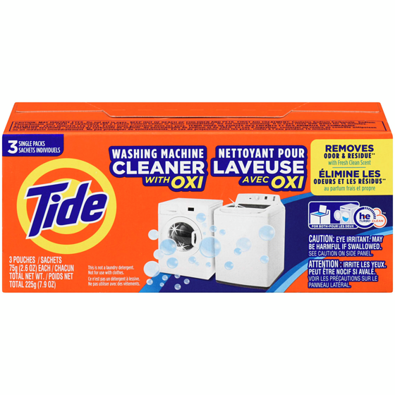 Tide Washing Machine Cleaner 3 ea, $2.83/1ea
