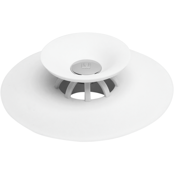 null Flex Drain/Hair Catcher, White 1 ea, $8.00/1ea