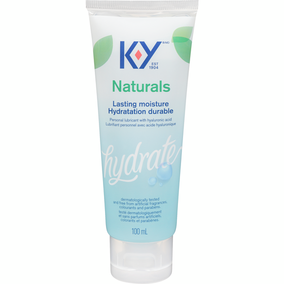 K-Y Naturals Moisture+ Personal Lubricant Gel 100 ml, $10.61/100ml