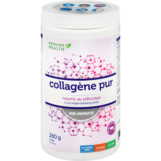 Genuine Health GHEA COLLAGENE PUR BOVIN 280 g, 12,14 $/100g