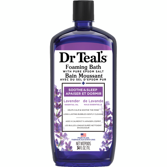 Dr. Teal's Lavender Foaming Bath 1000 ml, $1.12/100ml