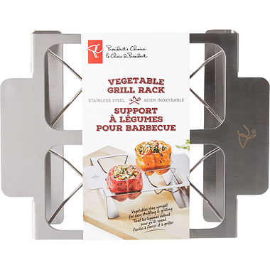 Support à légumes en acier inoxydable pour barbecue PC