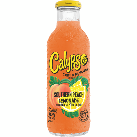 Calypso Limonade De Peche Du Sud 473 ml, 0,70 $/100ml