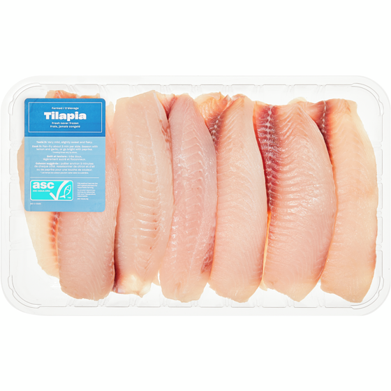 null Tilapia Fillet Club Pack $22.02/1kg $9.99/1lb