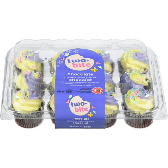 Two-bite Chocolat Petits Gâteaux 284 g, 2,11 $/100g