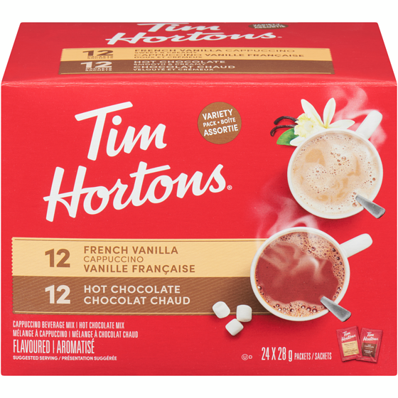 Tim Hortons ココア＆バニラ２缶セット Tim hortons variety pack