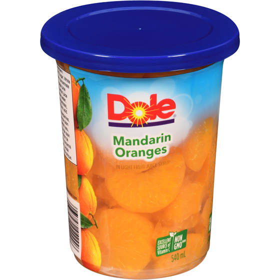 Dole In Light Fruit Juice Syrup Mandarin Oranges 540 ml, $0.92/100ml