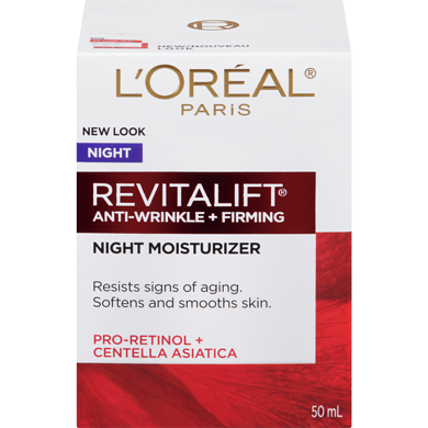 L'Oreal Paris Night Moisturizer Retinol 50 ml, $65.98/100ml