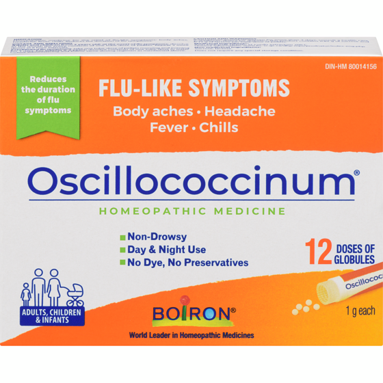 Boiron Oscillococcinum       12 ea, $1.42/1ea