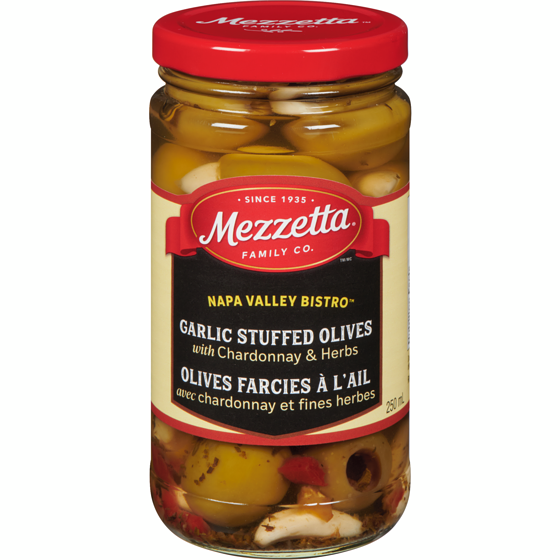 Mezzetta Garlic Stuffed Olives 250 ml, $3.80/100ml