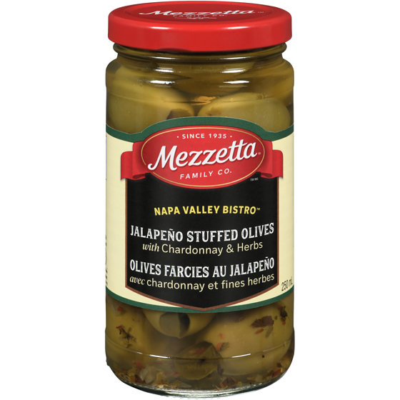 Mezzetta Jalapeno Stuffed Olives 212 g, $4.48/100g