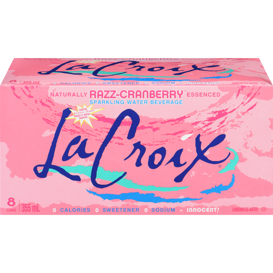 Lacroix Beverage Cranberry Raspberry 8x355.0 ml, $0.18/100ml
