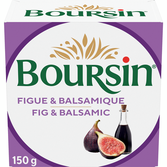 Boursin Fig & Balsamic 150 g, $4.99/100g