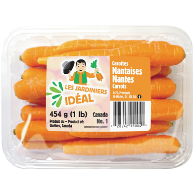 null Carottes nantaises 454 g, 0,88 $/100g
