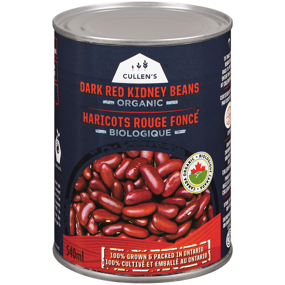 Cullen's Dark Red Kidney Beans 540 ml, $1.02/100ml