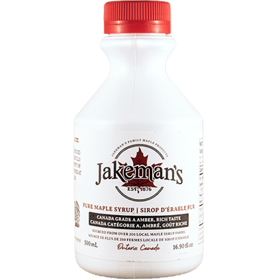 Jakeman's Pure Maple Syrup 500 ml, $2.80/100ml