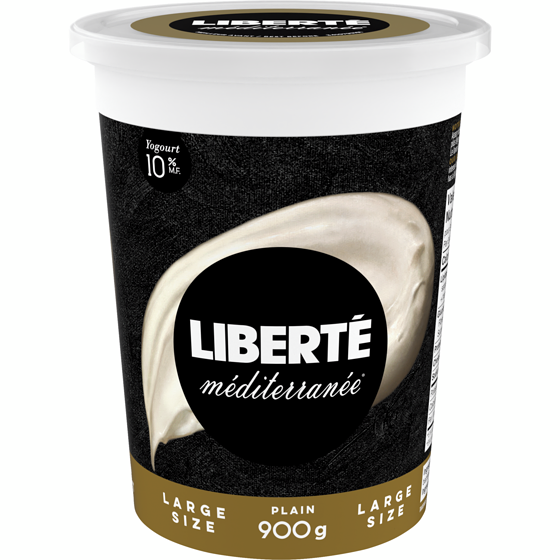 Liberte Méditerranée 10% Yogurt, Plain 900 g, $1.00/100g