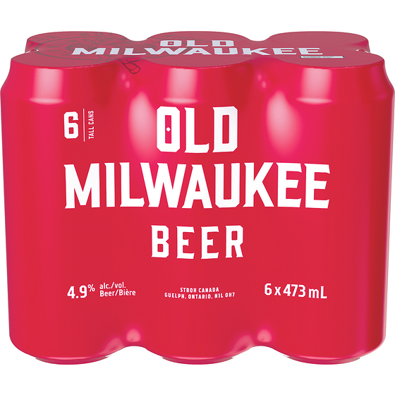Old Milwaukee Lager (ID required at pick-up) 6x473.0 ml, $0.54/100ml